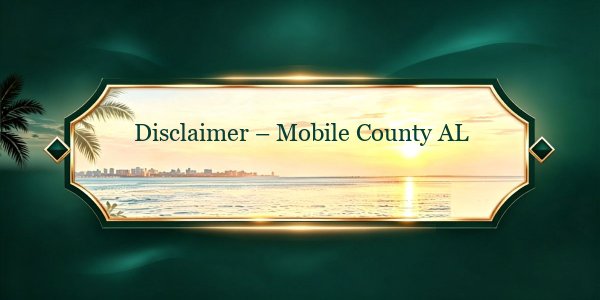 Disclaimer - Mobile County AL