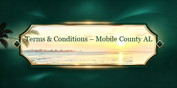 Terms & Conditions - Mobile County AL